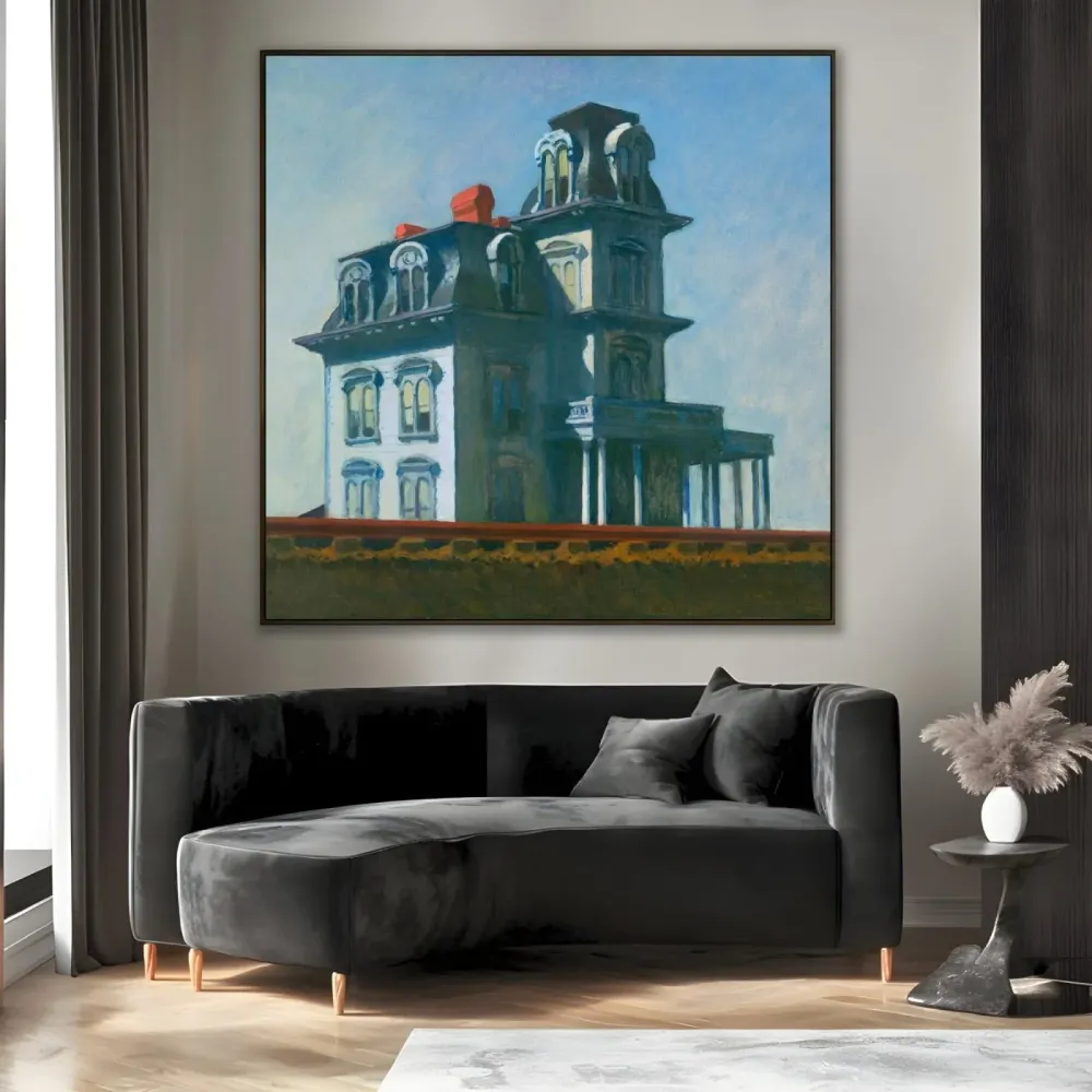 Dům podél železnice, Edward Hopper OGC