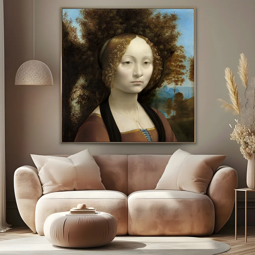 Portrét Ginevry de’ Benci, Leonardo da Vinci OGC
