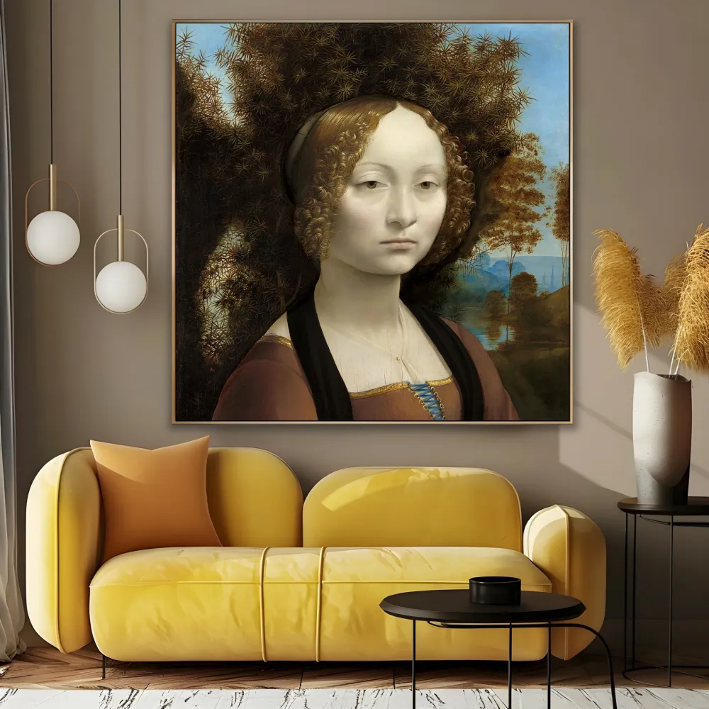 Portrét Ginevry de’ Benci, Leonardo da Vinci OGC