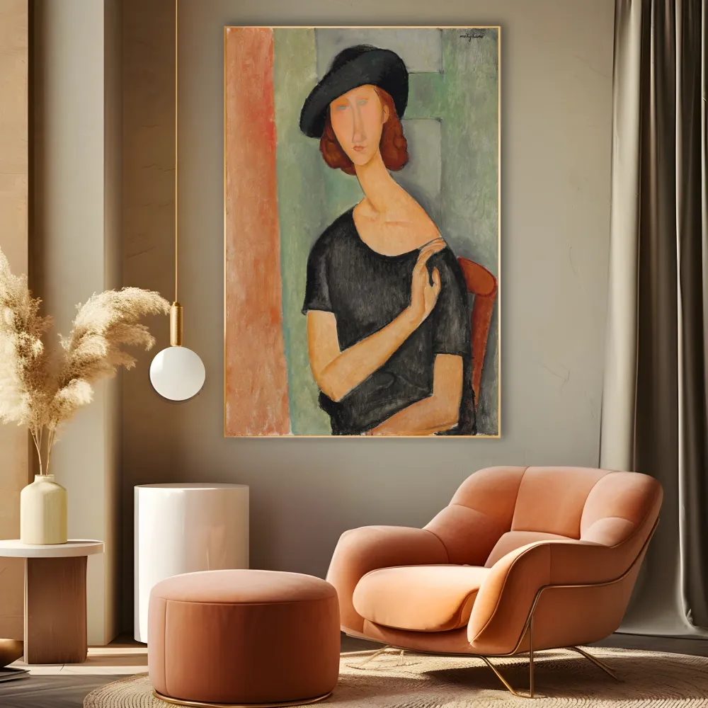 Portrét Jeanne Hebuterne, Amedeo Modigliani OGC