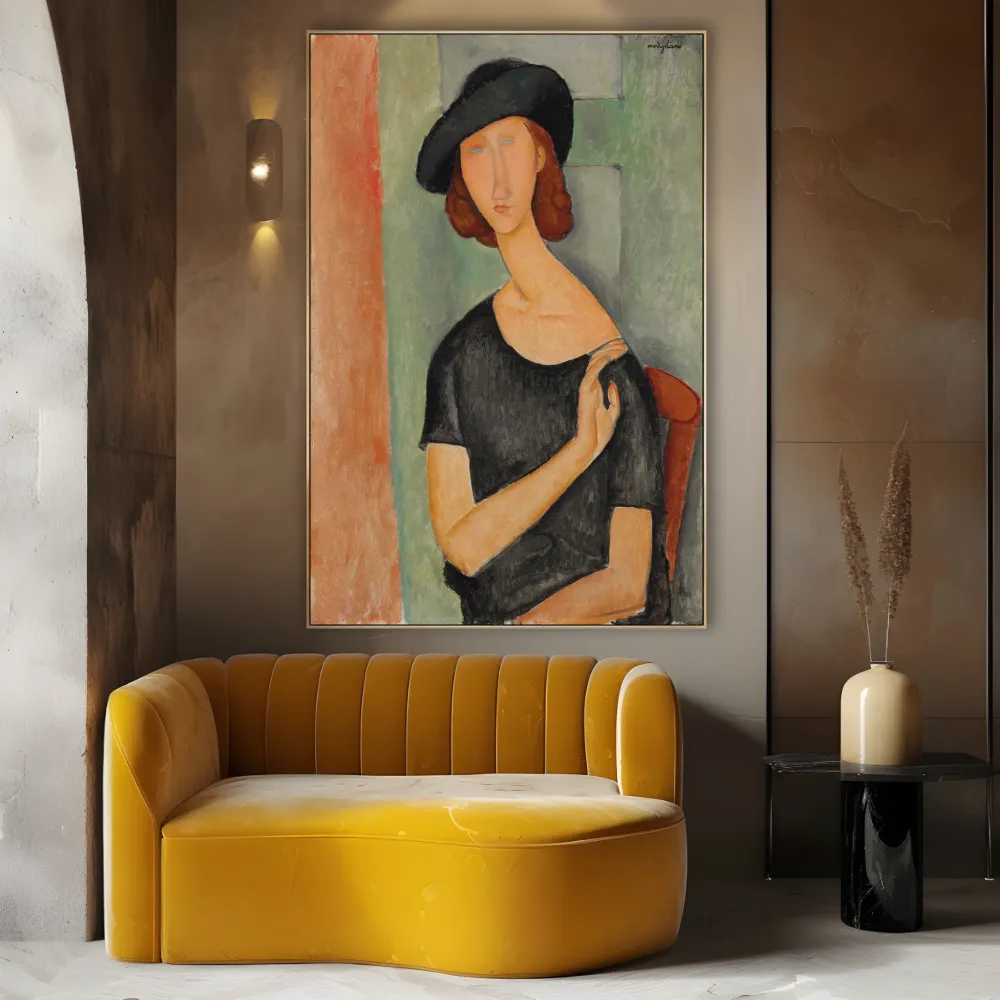 Portrét Jeanne Hebuterne, Amedeo Modigliani OGC