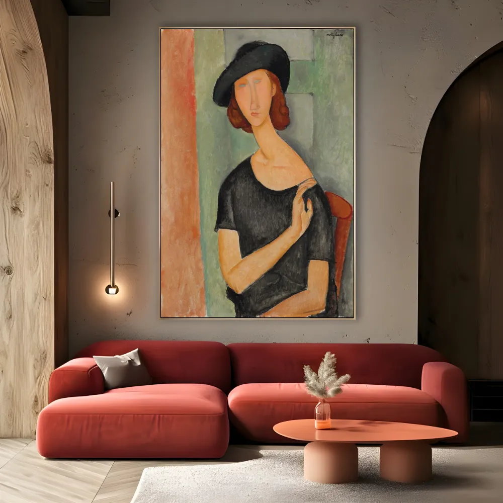 Portrét Jeanne Hebuterne, Amedeo Modigliani OGC