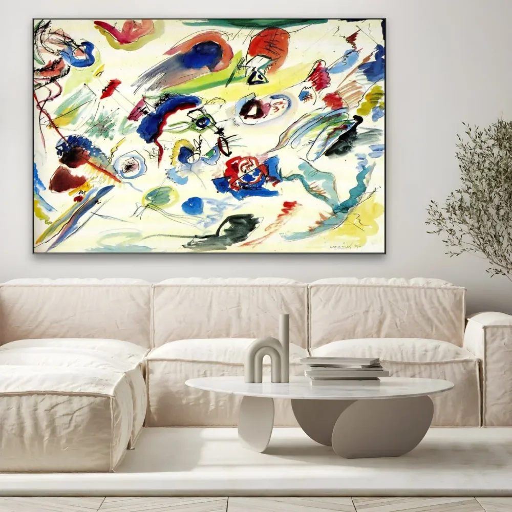 První abstraktní akvarel, Wassily Kandinsky OGC