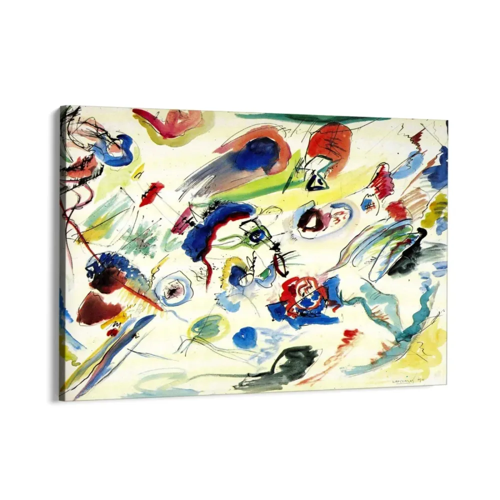 První abstraktní akvarel, Wassily Kandinsky OGC