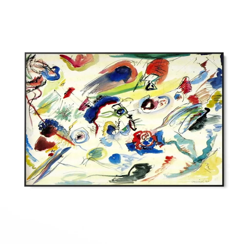 První abstraktní akvarel, Wassily Kandinsky OGC