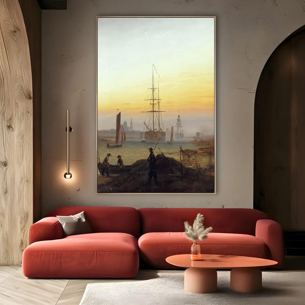 Přístav Greifswald, Caspar David Friedrich OGC
