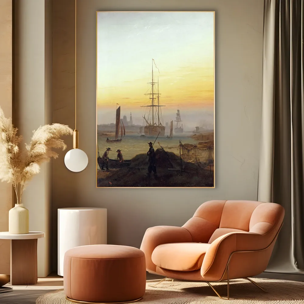 Přístav Greifswald, Caspar David Friedrich OGC