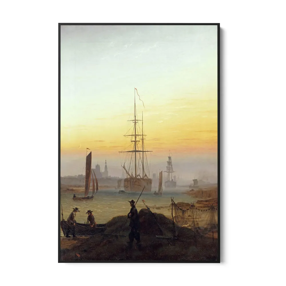 Přístav Greifswald, Caspar David Friedrich OGC