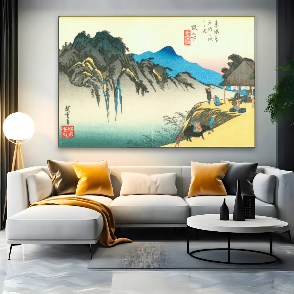 Sakanoshita, Utagawa Hiroshige OGC