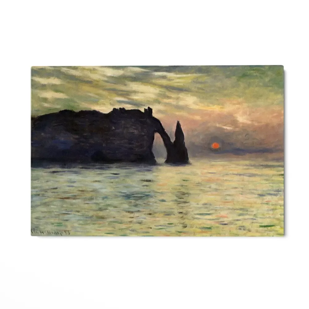 Skála u Etretatu - Claude Monet OGC