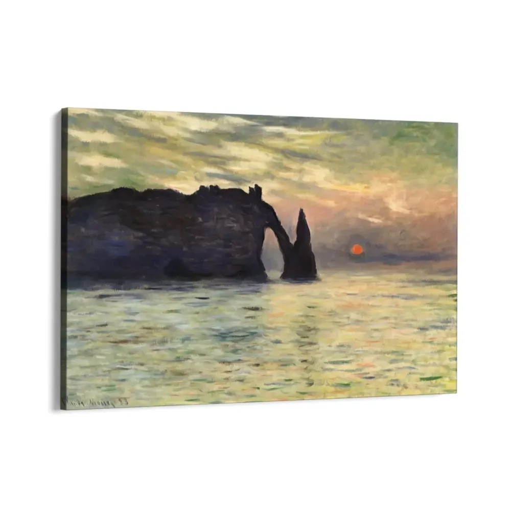 Skála u Etretatu - Claude Monet OGC