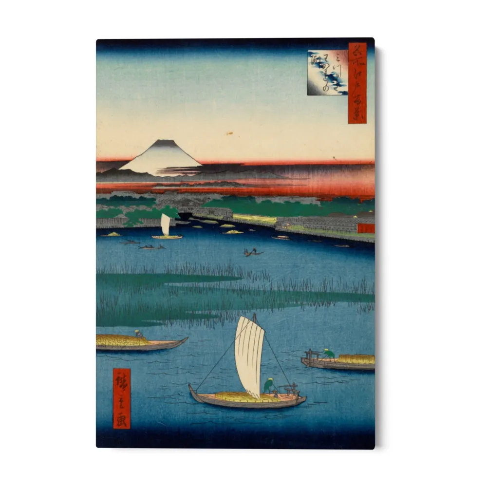 Sto slavných pohledů Edo LXVII, Utagawa Hiroshige OGC