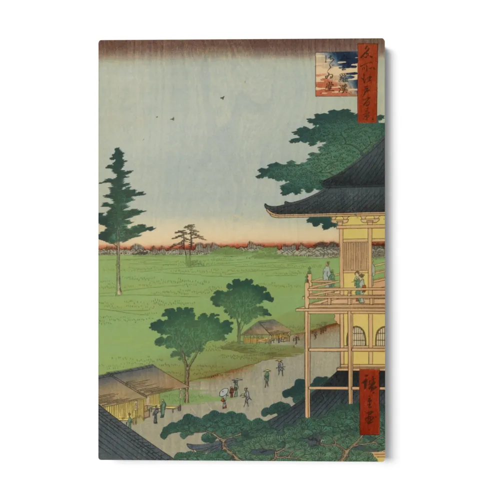 Sto slavných pohledů Edo LXX, Utagawa Hiroshige OGC