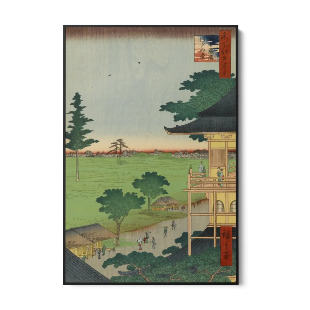 Sto slavných pohledů Edo LXX, Utagawa Hiroshige OGC