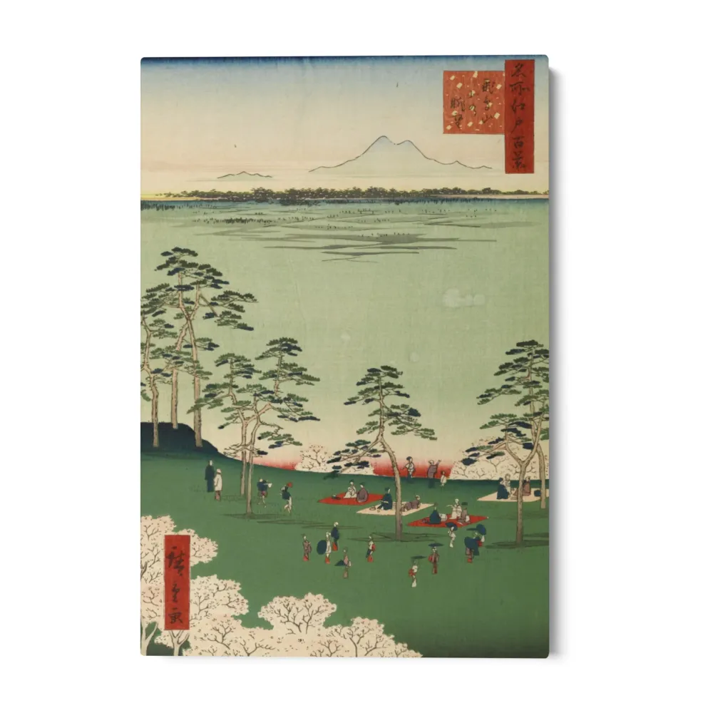 Sto slavných pohledů Edo XVII, Utagawa Hiroshige OGC