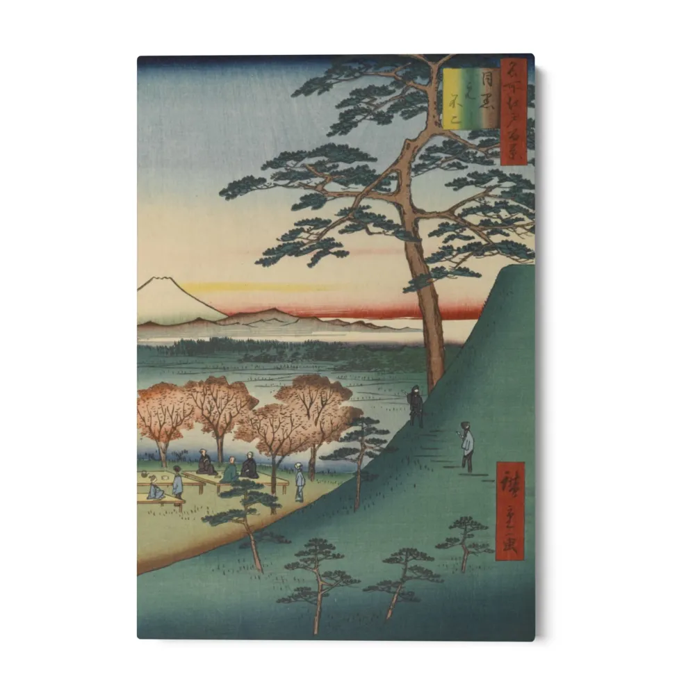 Sto slavných pohledů Edo XXV, Utagawa Hiroshige OGC