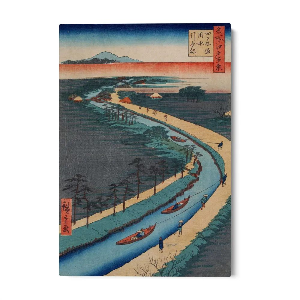 Sto slavných pohledů Edo XXXIII, Utagawa Hiroshige OGC