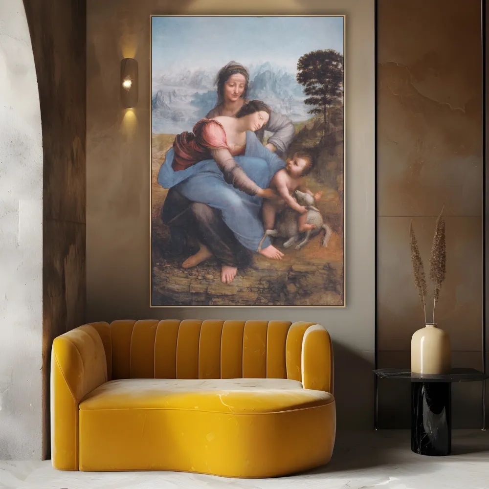 Svatá Anna s Pannou Marií Ježíškem, Leonardo da Vinci OGC