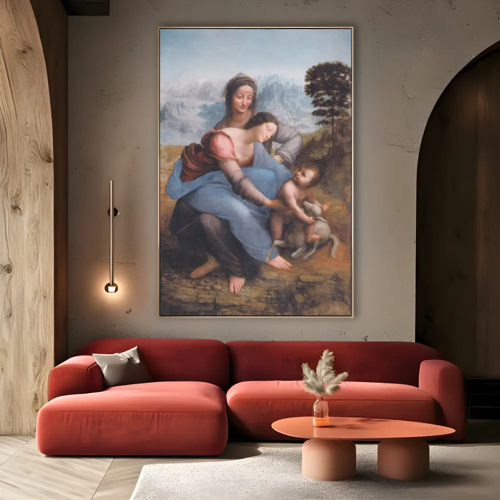 Svatá Anna s Pannou Marií Ježíškem, Leonardo da Vinci OGC
