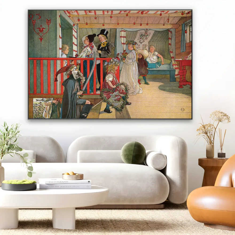 Sváteční den, Carl Larsson OGC