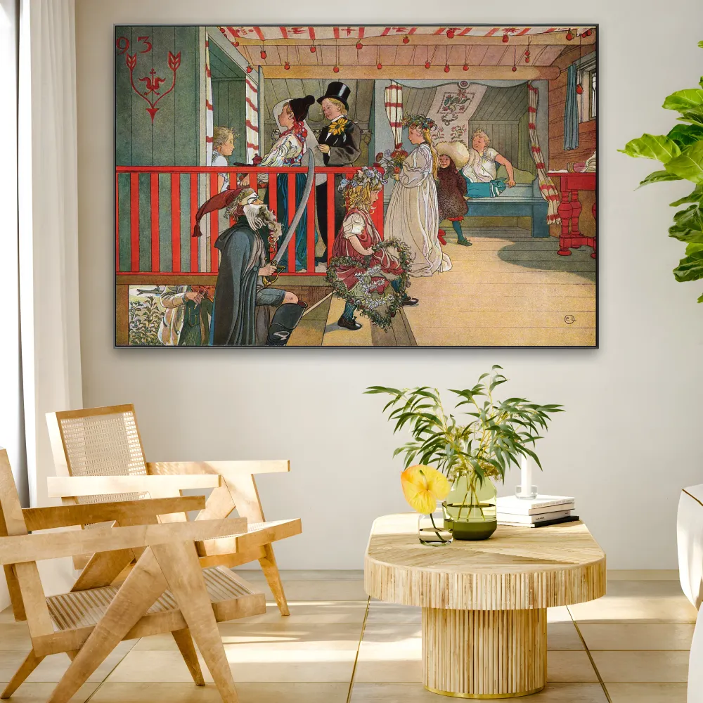 Sváteční den, Carl Larsson OGC