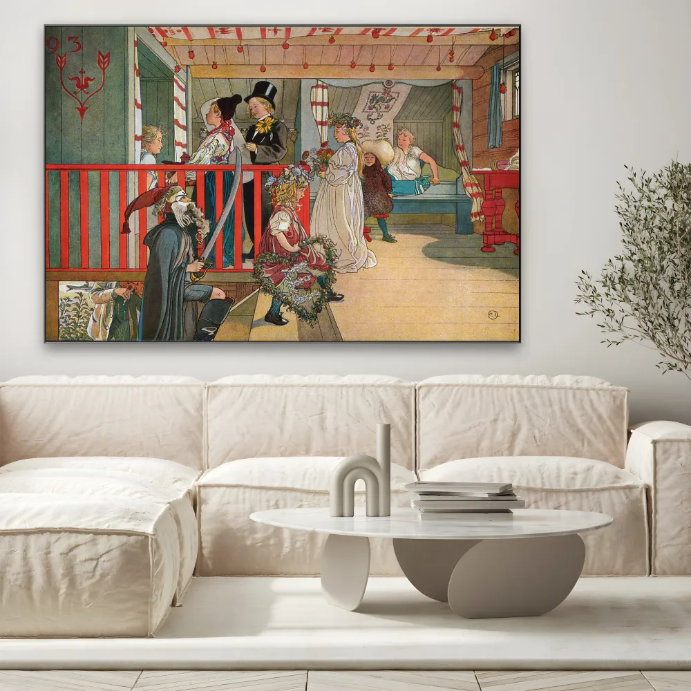 Sváteční den, Carl Larsson OGC