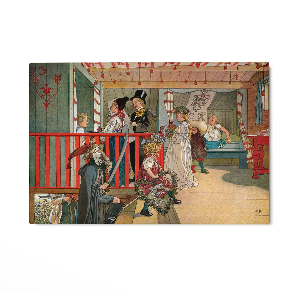 Sváteční den, Carl Larsson OGC