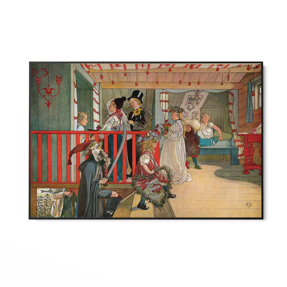 Sváteční den, Carl Larsson OGC