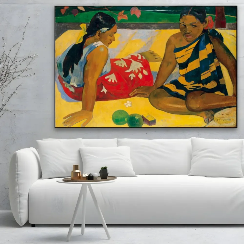 Dvě tahitské ženy II, Paul Gauguin OGC