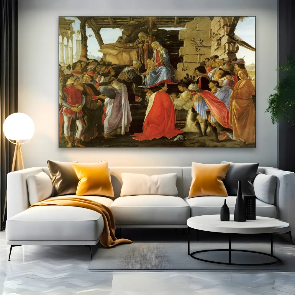 Uctívání mudrců, Sandro Botticelli OGC
