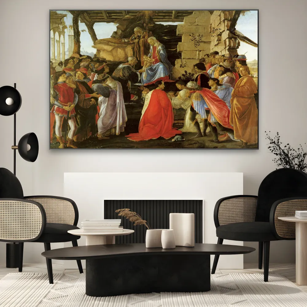 Uctívání mudrců, Sandro Botticelli OGC