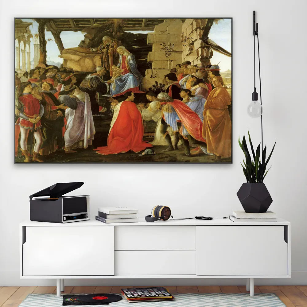 Uctívání mudrců, Sandro Botticelli OGC