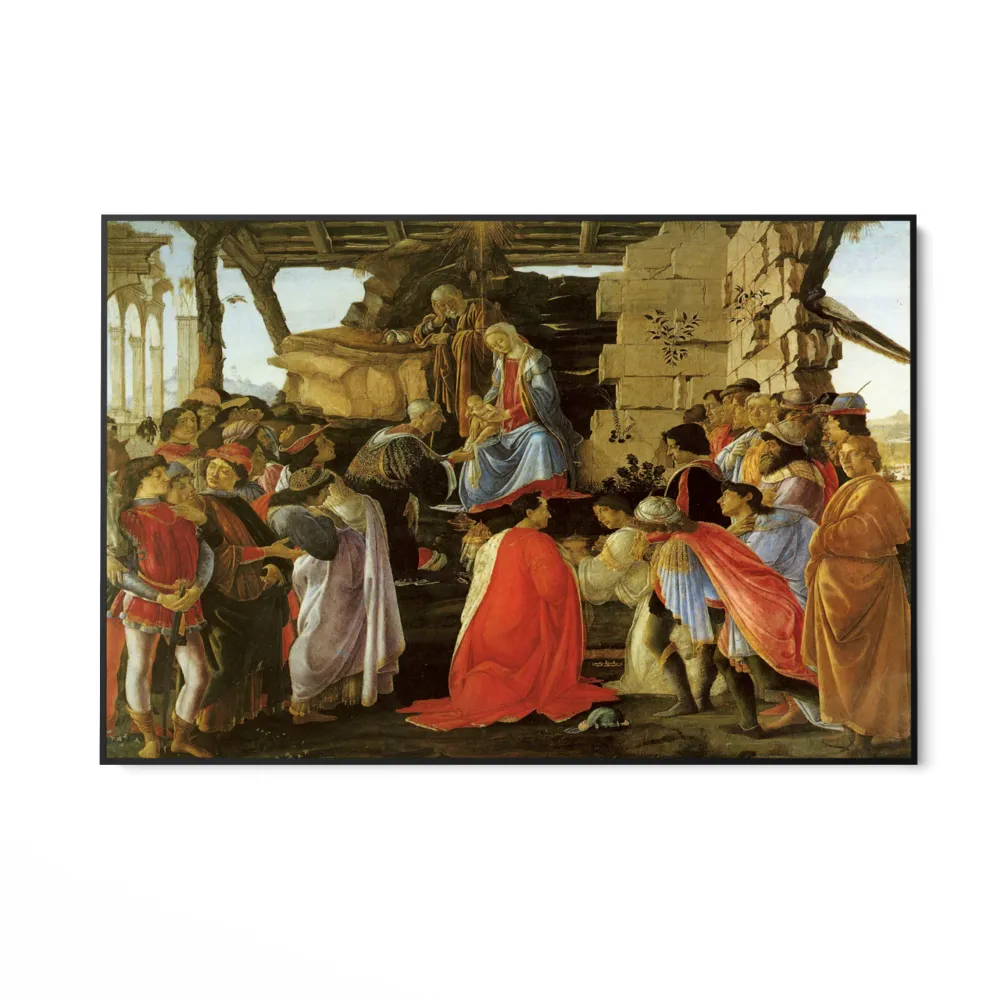 Uctívání mudrců, Sandro Botticelli OGC