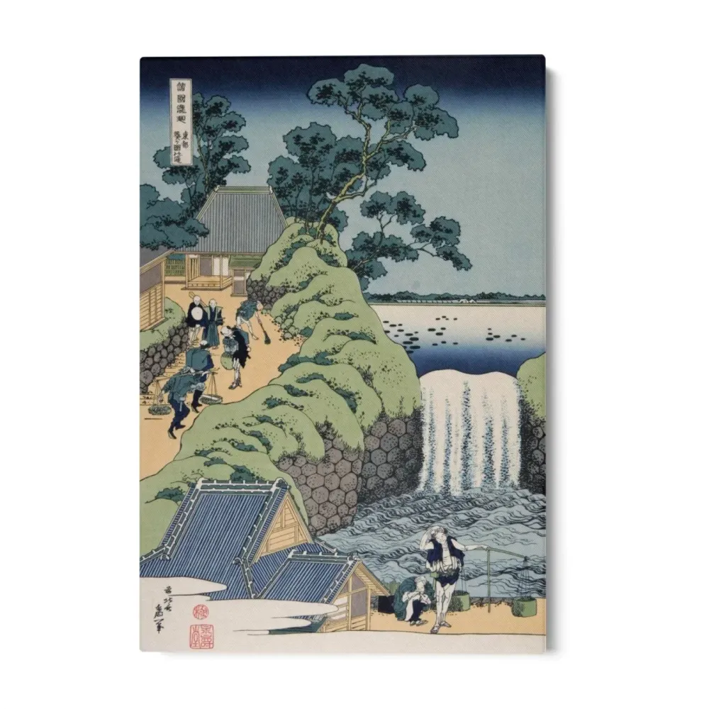Vodopád Aoi Heuvel, Katsushika Hokusai OGC