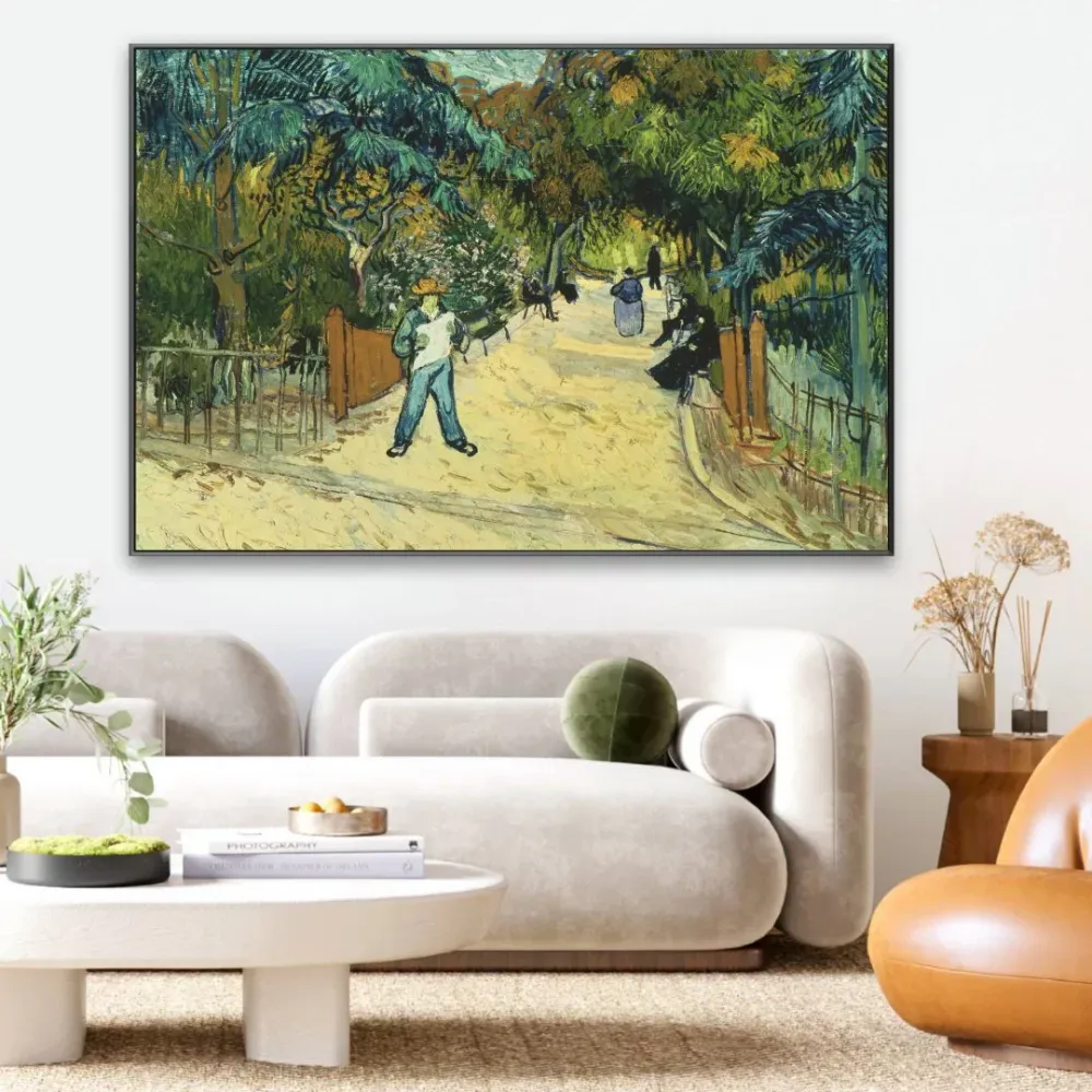Vstup do veřejných zahrad v Arlu, Vincent Van Gogh OGC