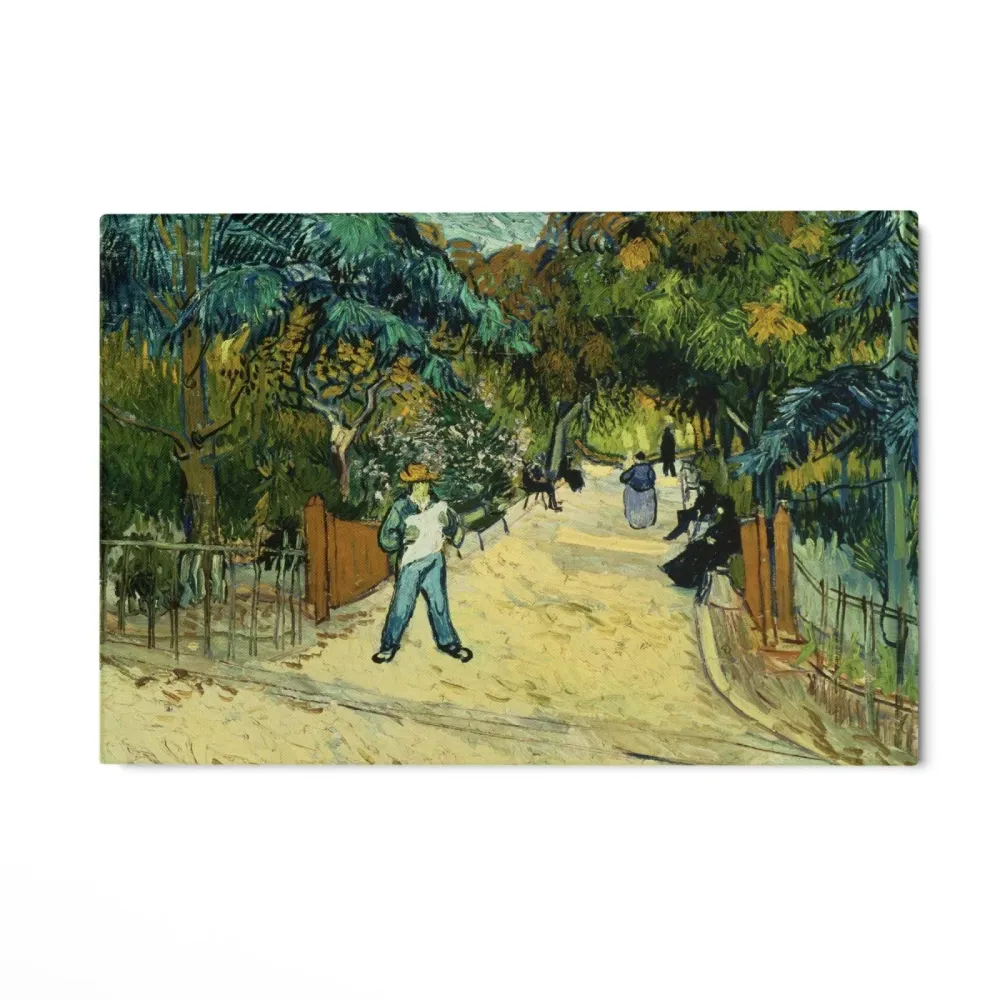 Vstup do veřejných zahrad v Arlu, Vincent Van Gogh OGC