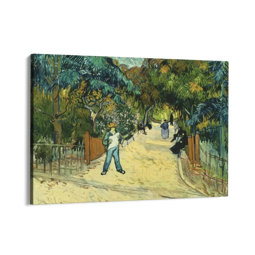 Vstup do veřejných zahrad v Arlu, Vincent Van Gogh OGC