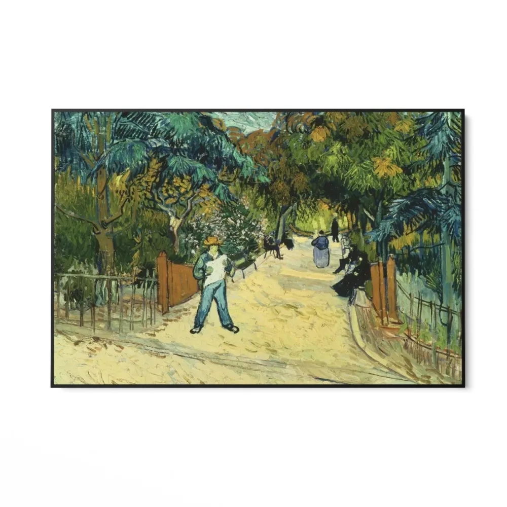 Vstup do veřejných zahrad v Arlu, Vincent Van Gogh OGC