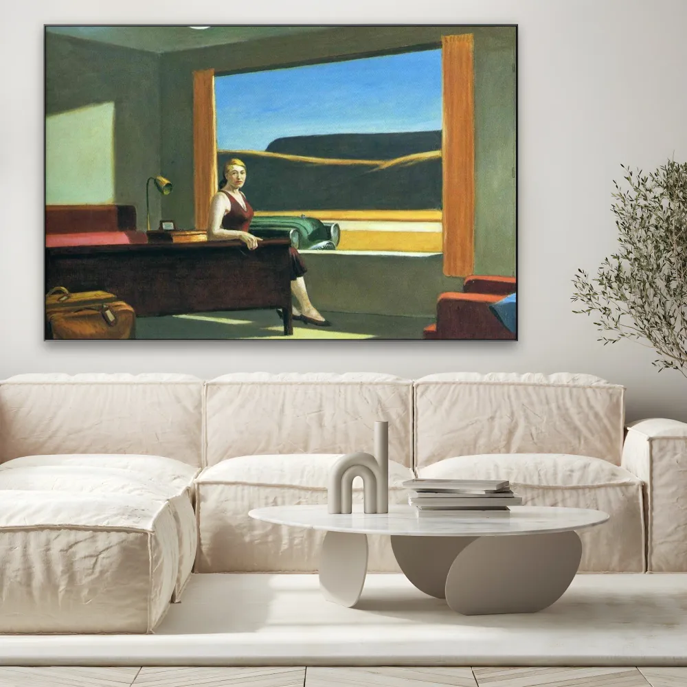 Western Motel, Edward Hopper OGC
