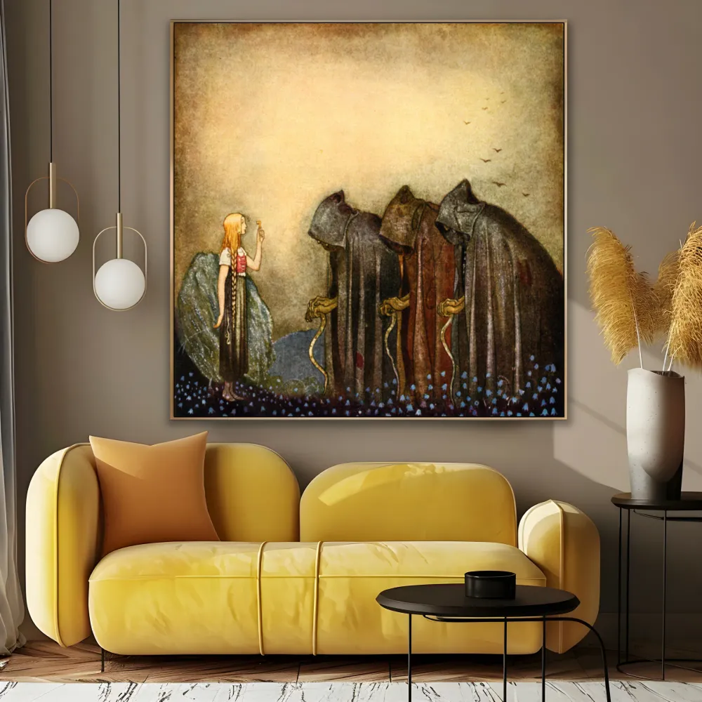 Zlatý klíč, John Bauer OGC