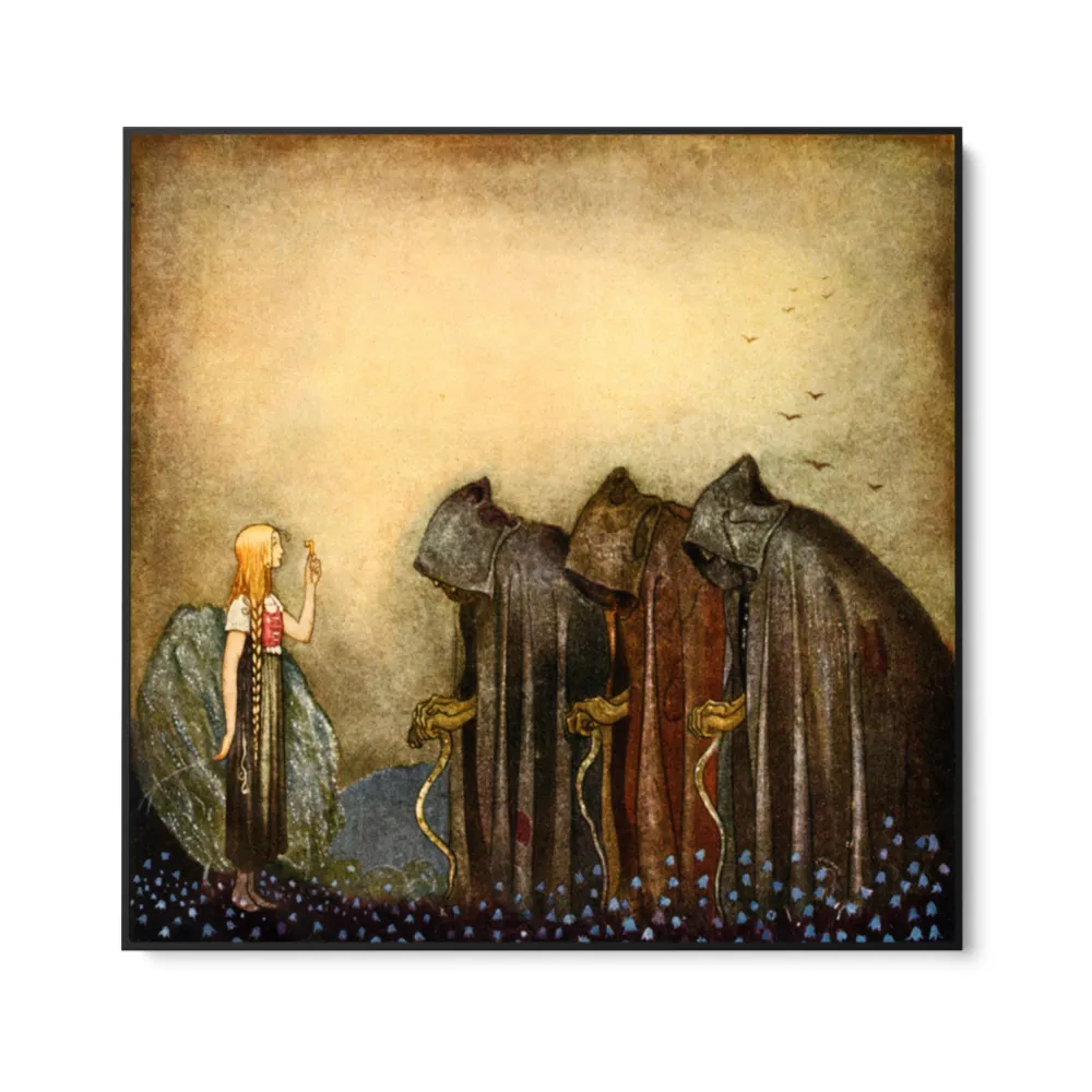 Zlatý klíč, John Bauer OGC
