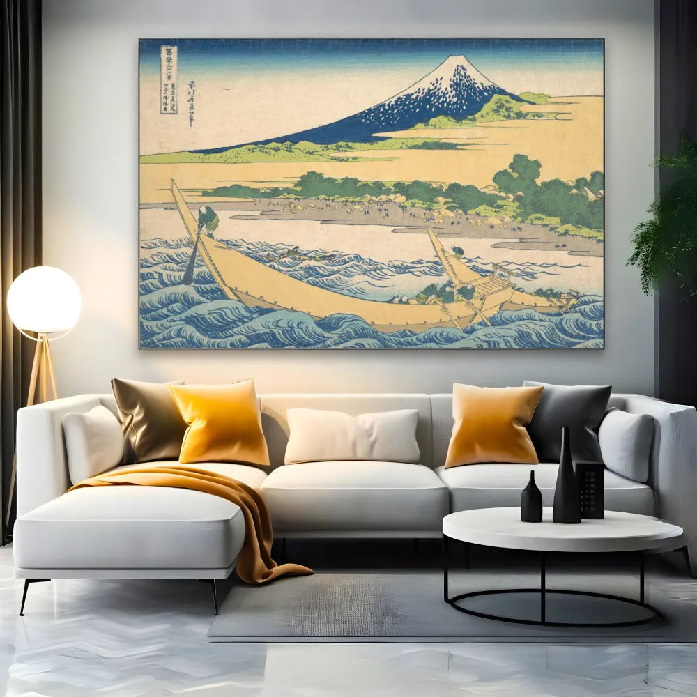 Záliv Tago, Katsushika Hokusai OGC