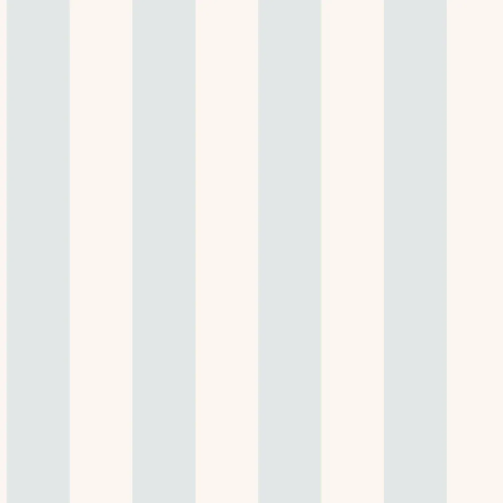 Papírová flizelinová tapeta s pruhy FALSTERBO STRIPE bílá s modrou