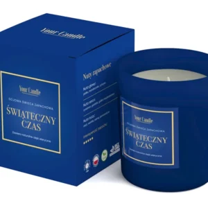 PRÉMIOVÁ SLADKÁ SIGNÁLNÍ SVÍČKA 210 ml - VAŠE SVÍČKA (SEZÓNNÍ PRODUKT)