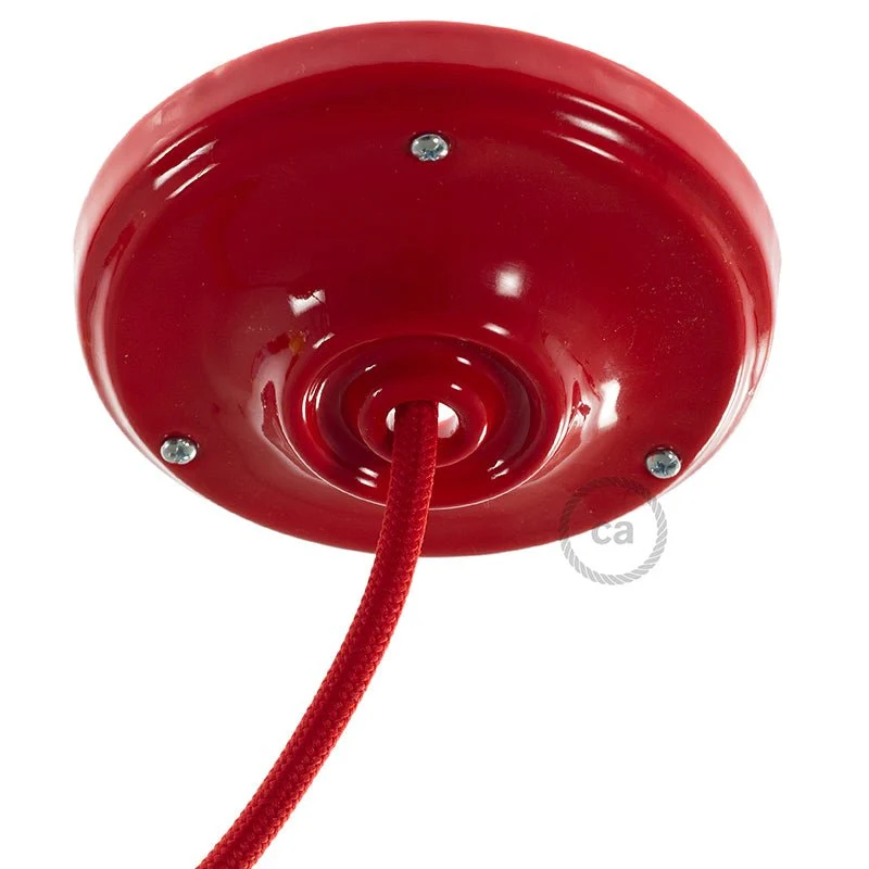 Sada stropního baldachýnu z porcelánu – Červená