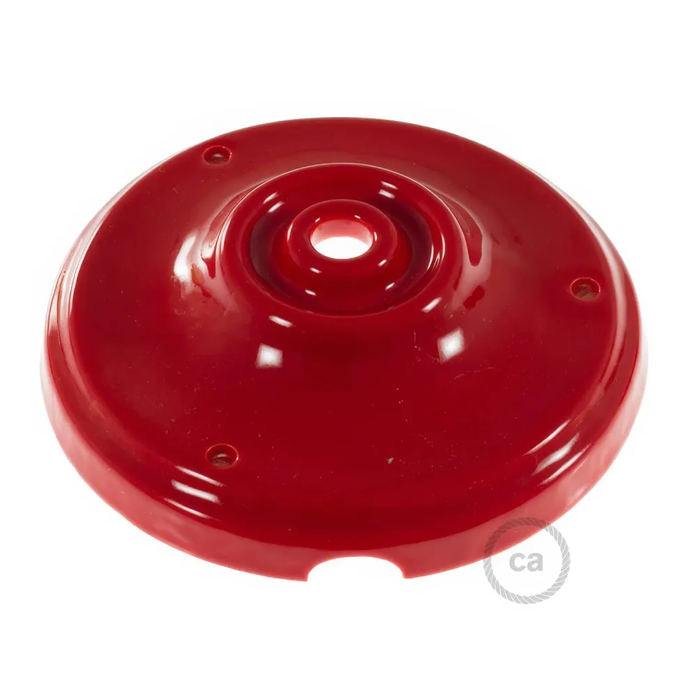 Sada stropního baldachýnu z porcelánu – Červená