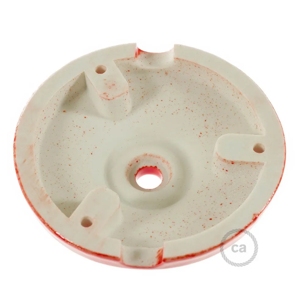 Sada stropního baldachýnu z porcelánu – Červená