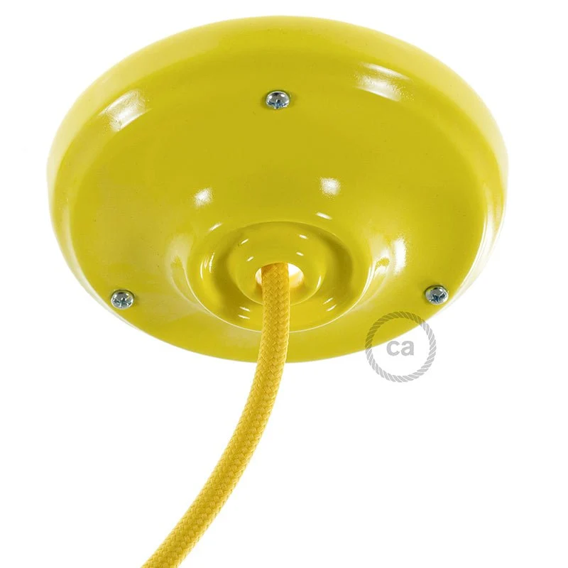 Sada stropního baldachýnu z porcelánu - Žlutá