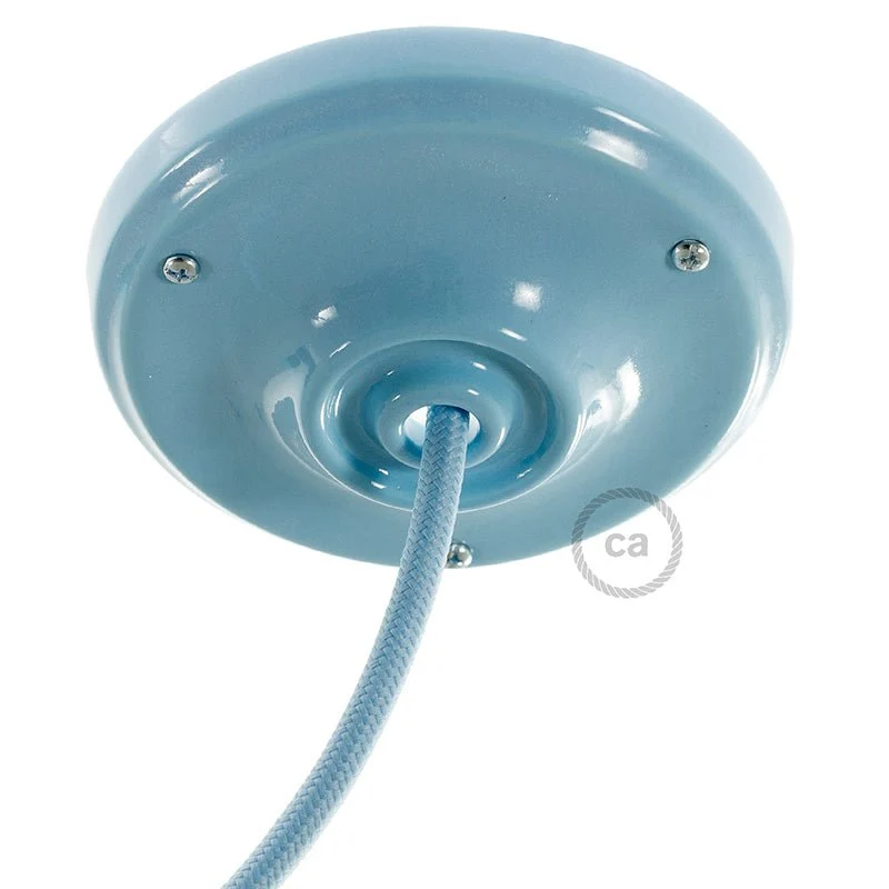 Sada stropního baldachýnu z porcelánu - Modrá