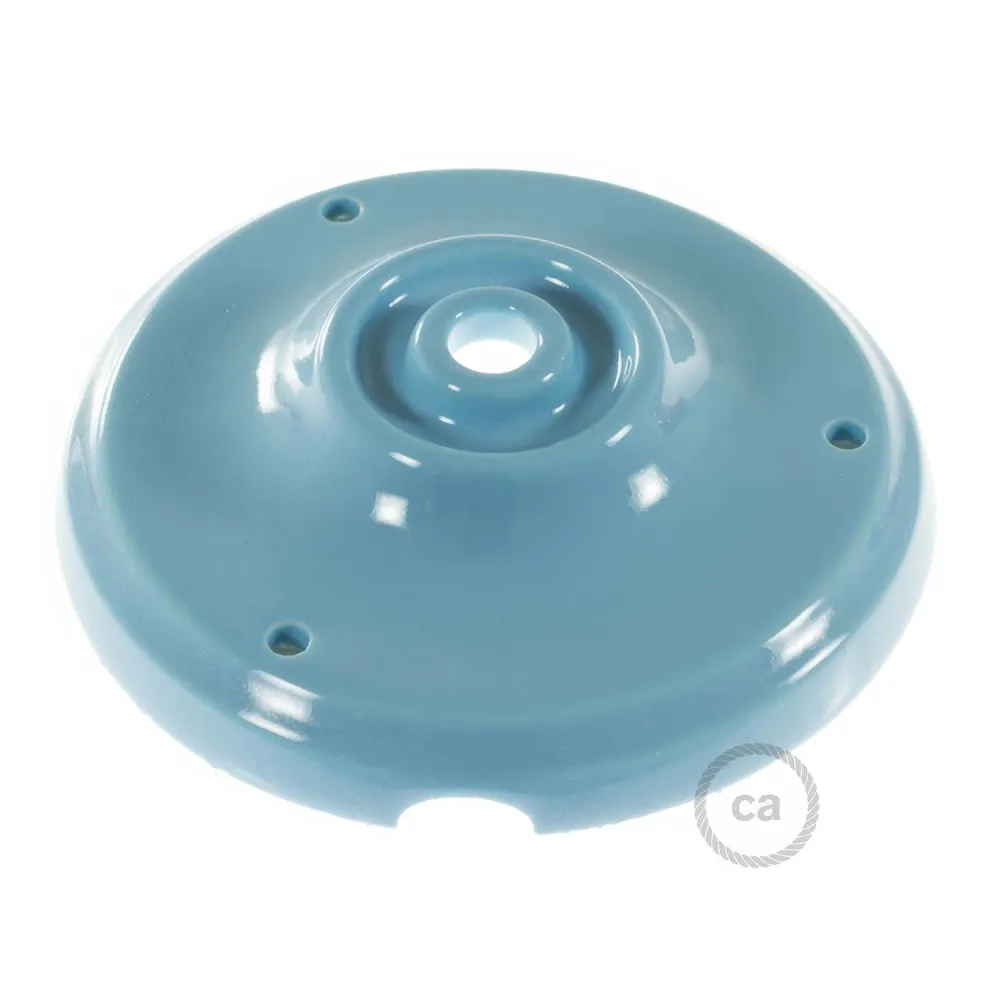 Sada stropního baldachýnu z porcelánu - Modrá